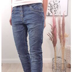 Boyfriend Jeans mit neuen Taschen von M-4XL