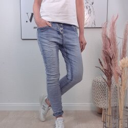 Jewelly Jeans Blue Washed S