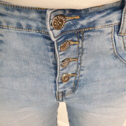 Jewelly  Boyfriend Stretch Jeans Light Wash L