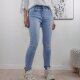 Jewelly  Boyfriend Stretch Jeans Light Wash L