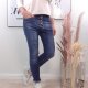Jewelly Boyfriend Stretch Jeans- XS bis XL Mid Wash XL