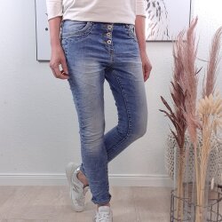Jewelly  Stretch Jeans von XS bis XL Big Button M