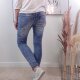 Jewelly  Stretch Jeans von XS bis XL Big Button M