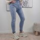 Helle Jewelly Stretch Jeans- XS bis XL Double Button XL