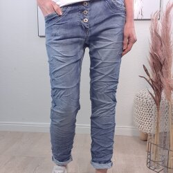 Karostar Sweat Denim Jeans- M bis 4XL Sweat Denim L