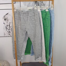 Karierte Schlupfhose