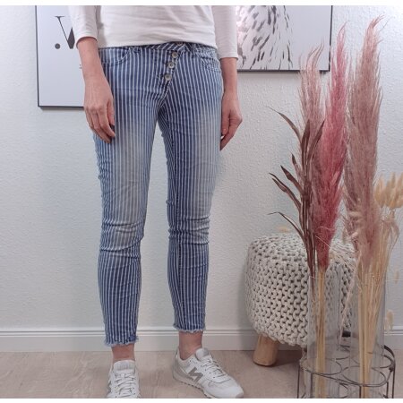Buena Vista Malibu 7/8 Streifen Jeans