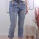 7/8 Jewelly Jeans Turn Up Denim S