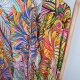 Bunte Retro Long Bluse One Size