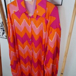 Oversized Satin Bluse ZICK ZACK