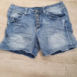 Kurze Boyfriend Jeans Shorts