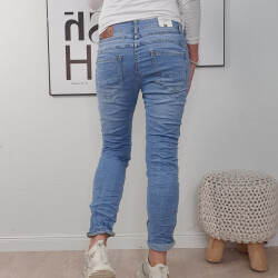 Karostar Stretch Boyfriend Jeans- M bis 4XL Classic Denim XL