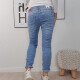 Karostar Stretch Boyfriend Jeans- M bis 4XL Classic Denim XL