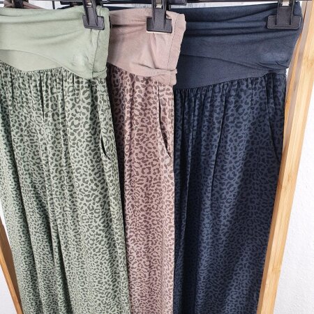 Animal Print Relax Hose One Size