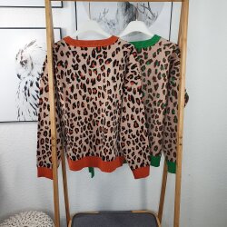 V-Neck Leo Sweater- One Size