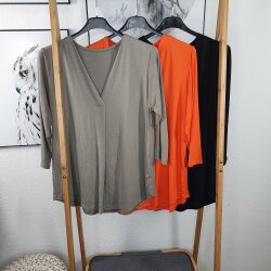 Mode Blouses Slip-over blouses Liebesglück Liebesgl\u00fcck Slip-over blouse volledige print casual uitstraling 