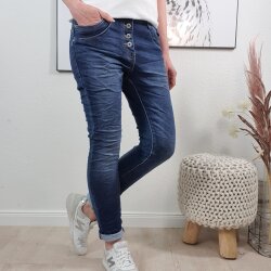 Jewelly Sweat Denim Jeans