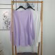 Vokuhila Frottee Sweater- One Size