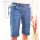 Buena Vista Malibu Damen Shorts| Jeans Shorts mit Umschlag| Kurze Sommer Hose zum Krempeln Midstone XS