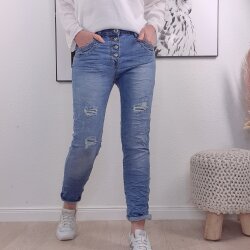 Karostar Stretch Boyfriend Jeans- M bis 4XL Classic...