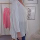 Vintage Washed Longbluse CARMEN- One Size