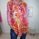 Schlupf Bluse Flower Mix- One Size
