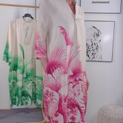 Schlupf Kleid mit Taschen- One Size (3 Farben)