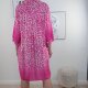 Schlupf Kleid XL LEO mit Taschen- One Size