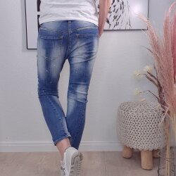 Loose Fit Boyfriend Jeans SILVER WINGS- von S bis XL