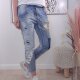 Destroyed Boyfriend Jeans GOLD EYE- von S bis XL