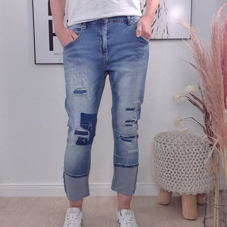 Loose Fit Boyfriend Jeans TURN UP- von M bis XL