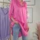 Satin Long Bluse- One Size