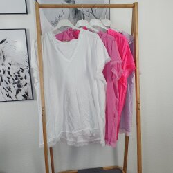 Halbarm Shirt HOODIE- One Size (4 Farben)