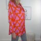 Schlupf Bluse FLOWER- One Size