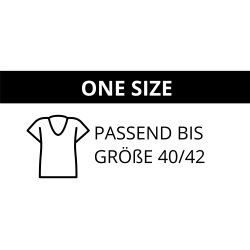 Satin Schlupf Bluse Hibiskus- One Size