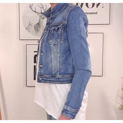 Jeans Jacke SILVER WINGS