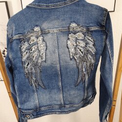 Jeans Jacke SILVER WINGS