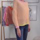 Boxy Pulli MELANGE- One Size (5 Farben)