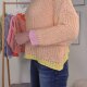 Boxy Pulli MELANGE- One Size (5 Farben)