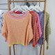 Boxy Pulli MELANGE- One Size (5 Farben)
