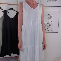 Gestuftes Tr&auml;ger Kleid- One Size