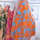 Maxi Trägerkleid SWING- One Size (4 Farben)
