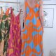 Maxi Trägerkleid SWING- One Size (4 Farben)