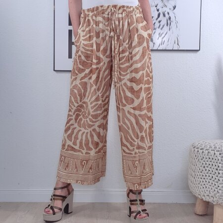 Weite Palazzo Hose CIRCLE- One Size