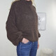 Kurzer Turtle Neck Kuschel Pulli- One Size