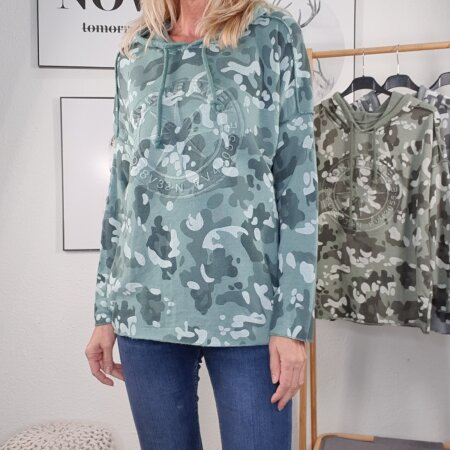 Camouflage Hoodie NORDERNEY- One Size (4 Farben)