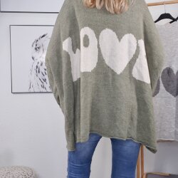 Cardigan LOVE- One Size (3 Farben)