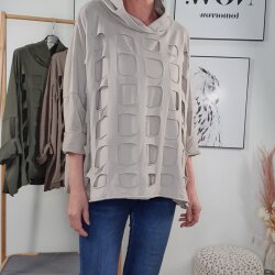 Kapuzen Sweater GRID- One Size