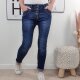 Jewelly Boyfriend Jeans mit sch&ouml;ner Knopfleiste L