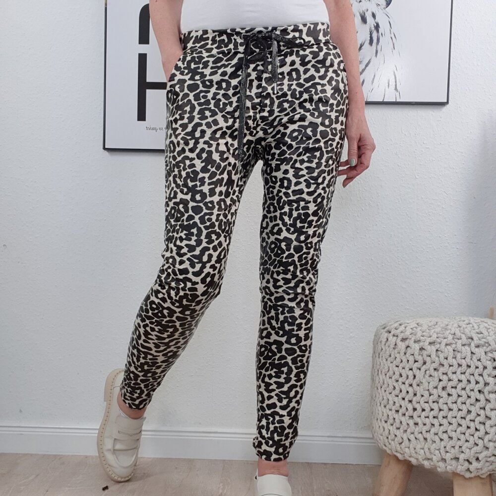 Schlupfhose leopard Outlet